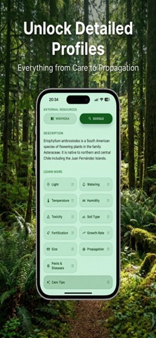 NatureLens -Plant Identifier iPhone screenshot