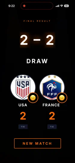 Capture d'écran de Arena Battle Score sur iPhone 5