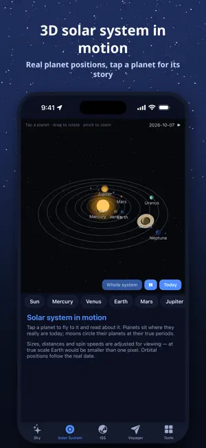 Star Map Night Sky - SpaceUtil screenshot 2