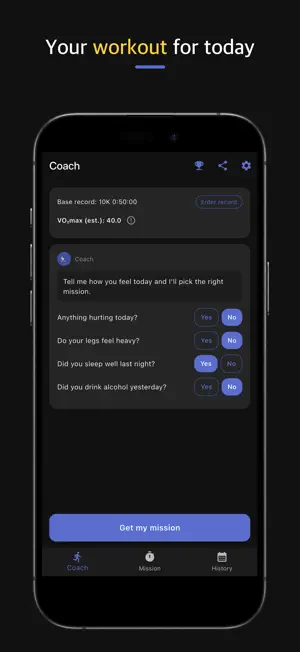 Treadmill Coach screenshot 1
