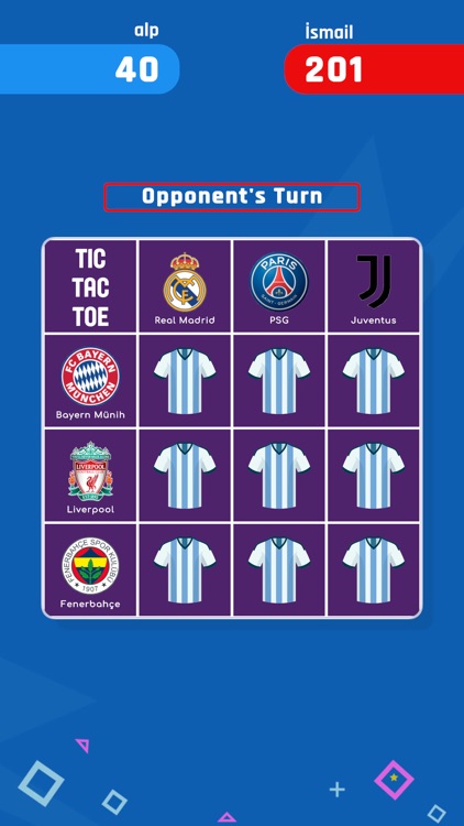 Tic Tac Toe - Football