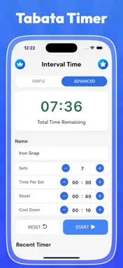 Interval Timer & Tabata Timer screenshot 4