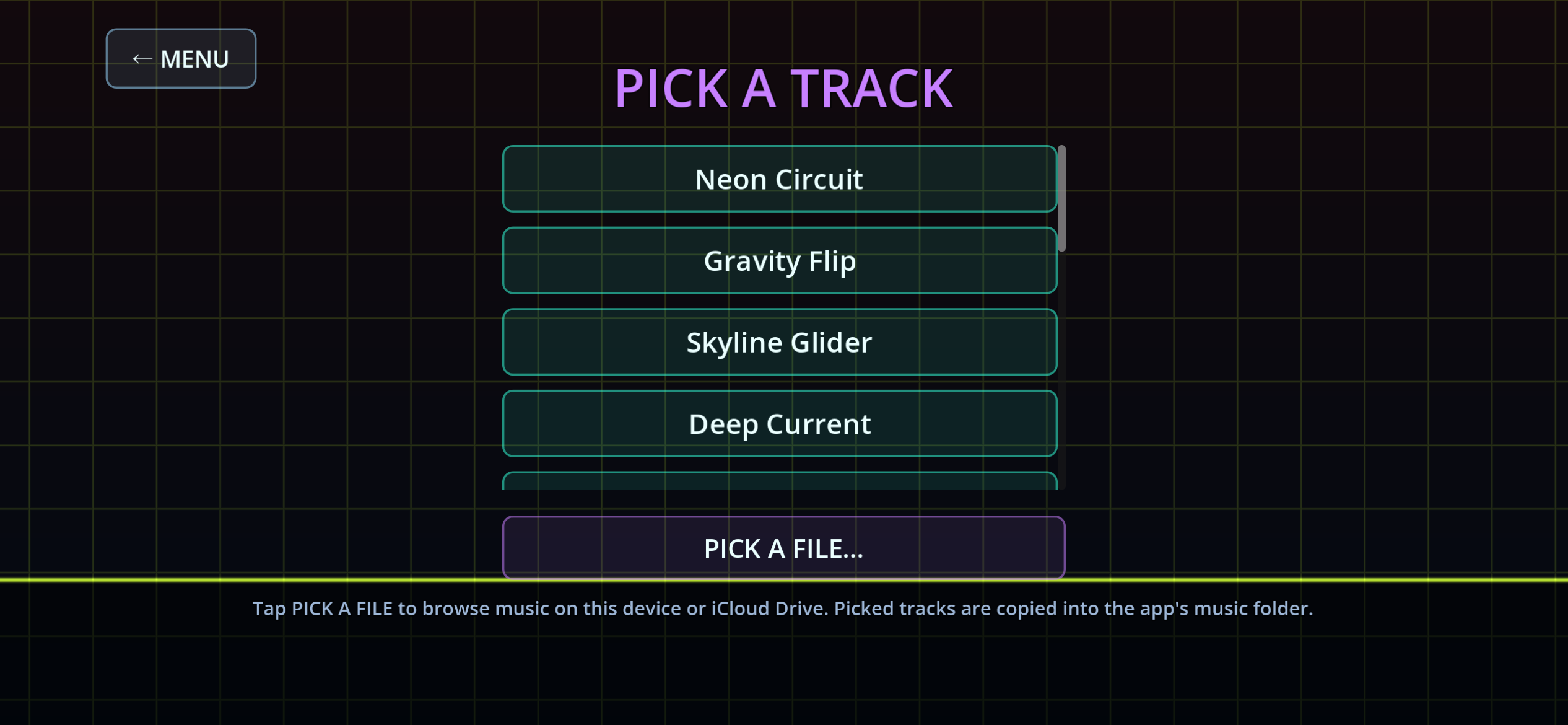 Neon Cube Rush screenshot 5