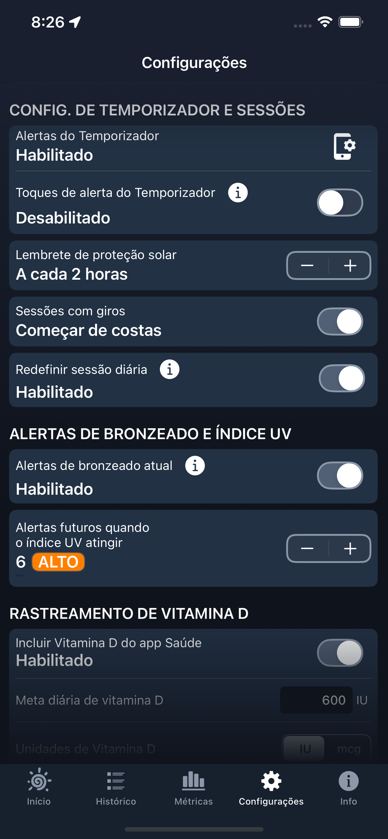 uCheckly - Prueba, Diagnóstico