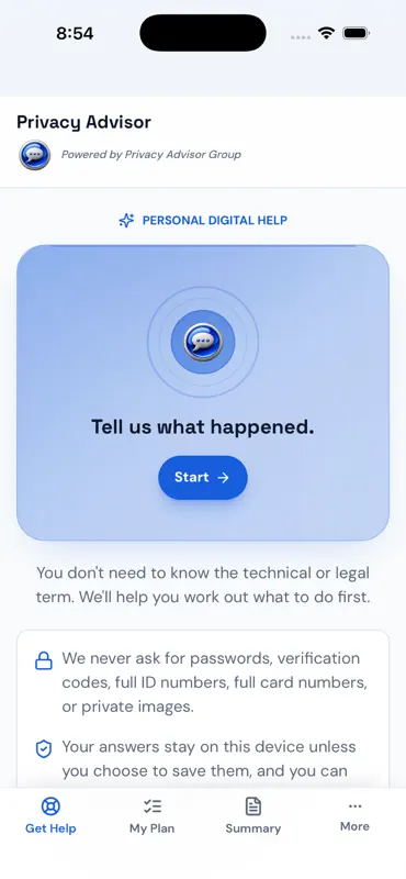 Privacy Advisor by PAG screenshot 10 of 10