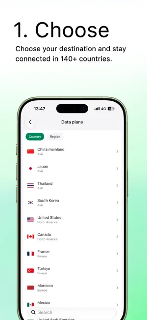 esimNB: eSIM for travel & data screenshot 2