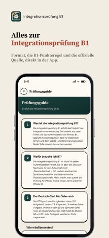 Integrationsprüfung B1 iPhone screenshot