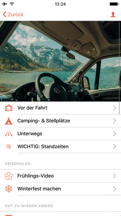 Brecht Caravan App Screenshot