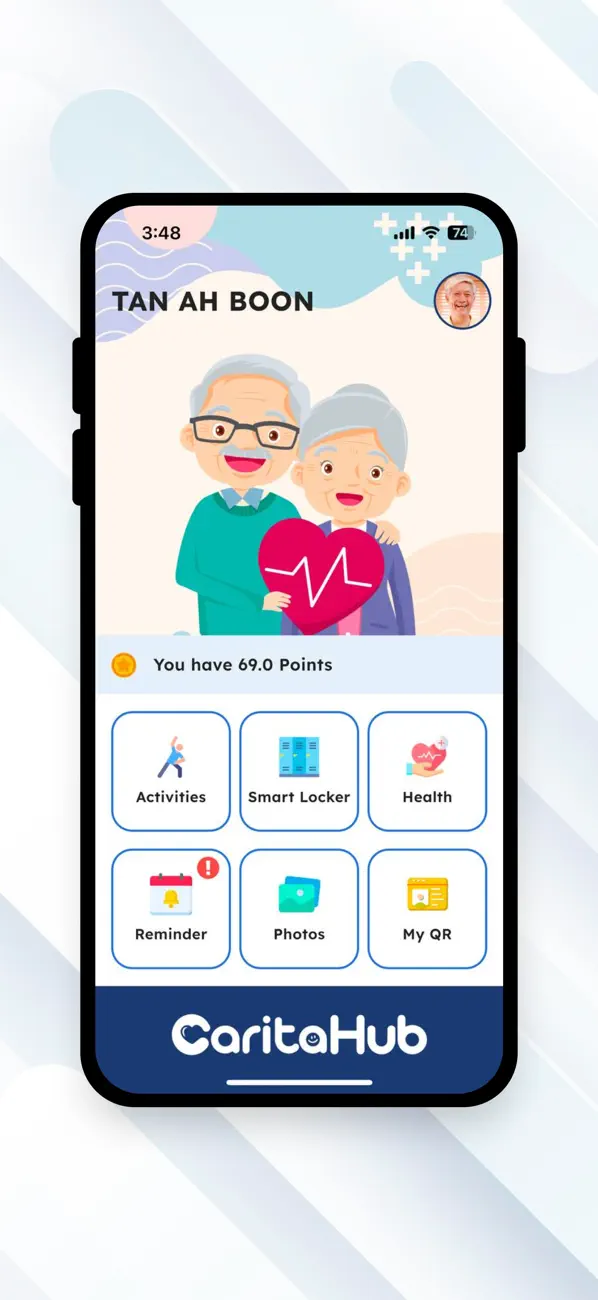 Screenshot #2 pour CaritaHub Senior