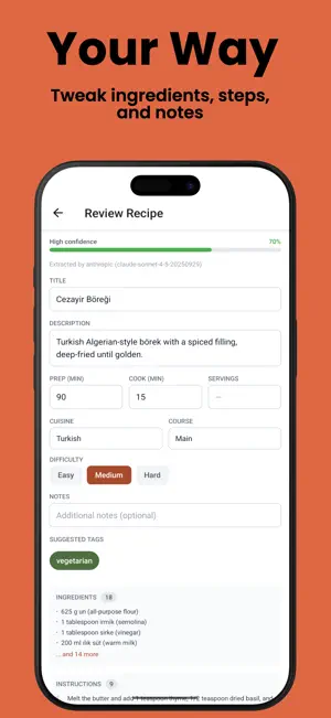 Pluck: AI Video Recipe Saver screenshot 2
