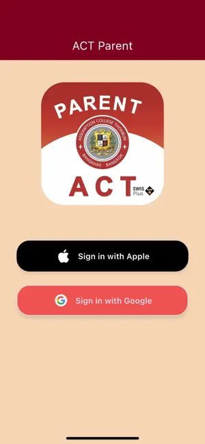 ACT Parent screenshot 1