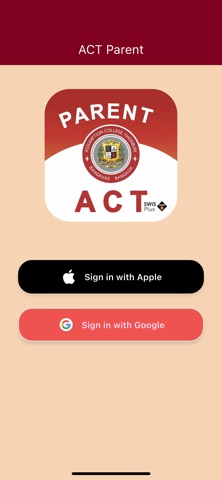 ACT Parent screenshot