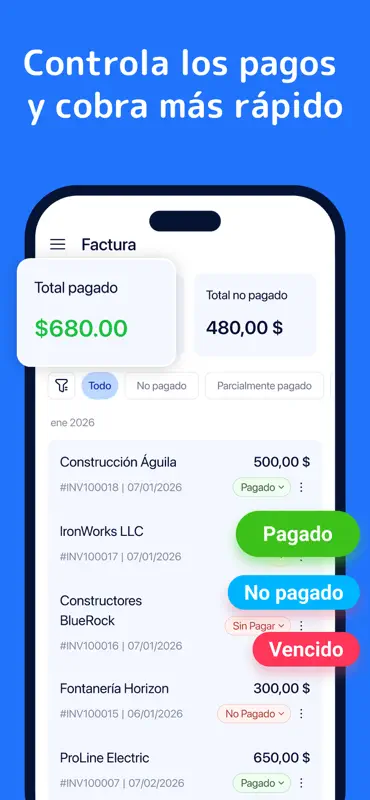 Invoice Maker - InvoiceBase screenshot 6 of 8