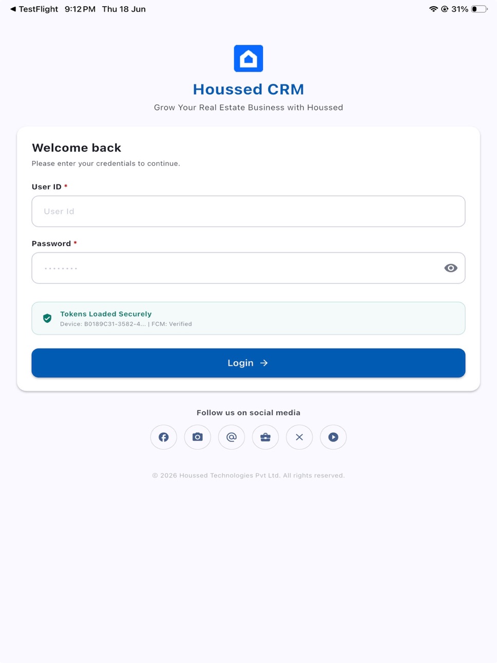 iPad screenshot