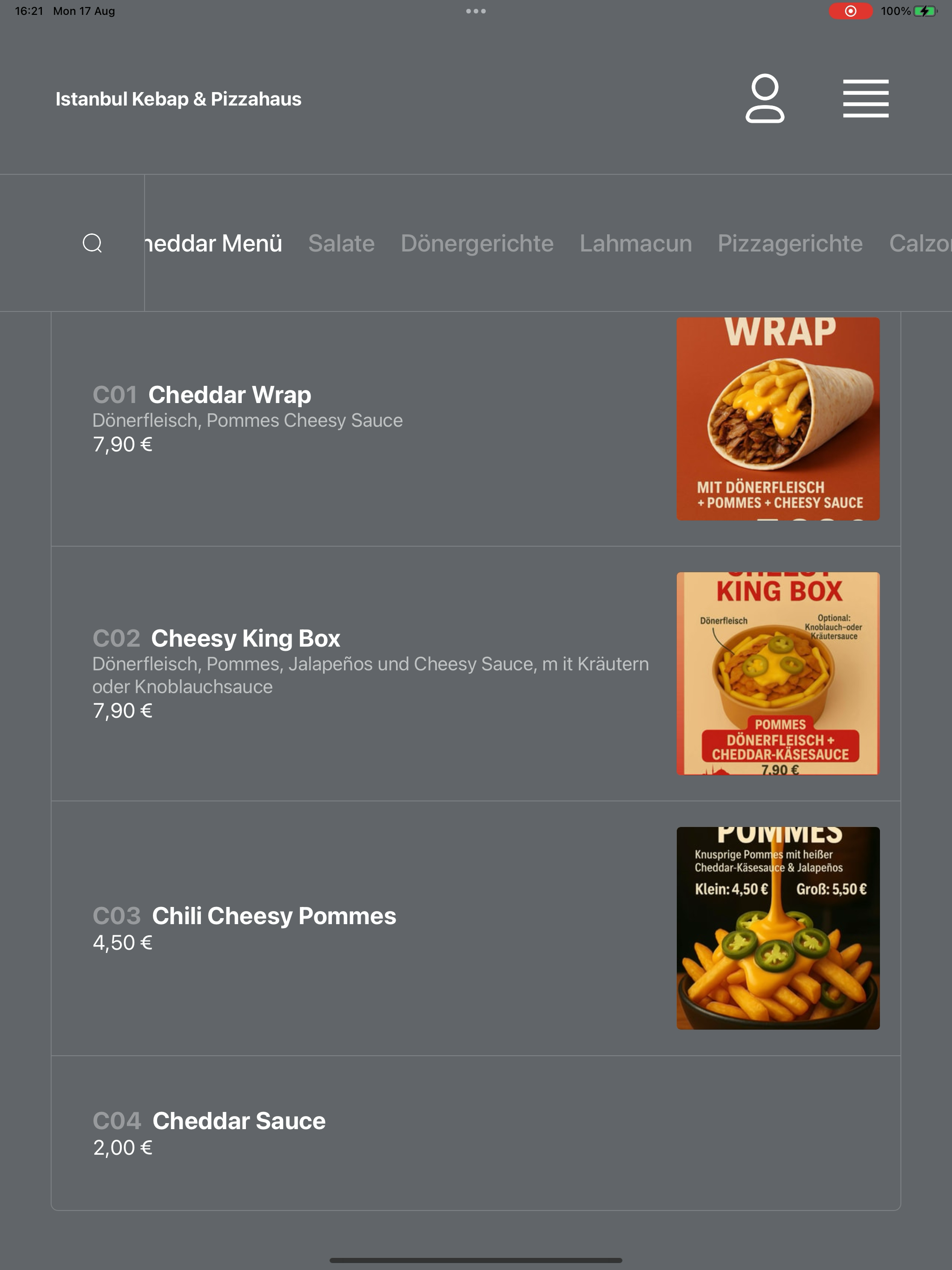Istanbul Kebap & Pizzahaus screenshot 13