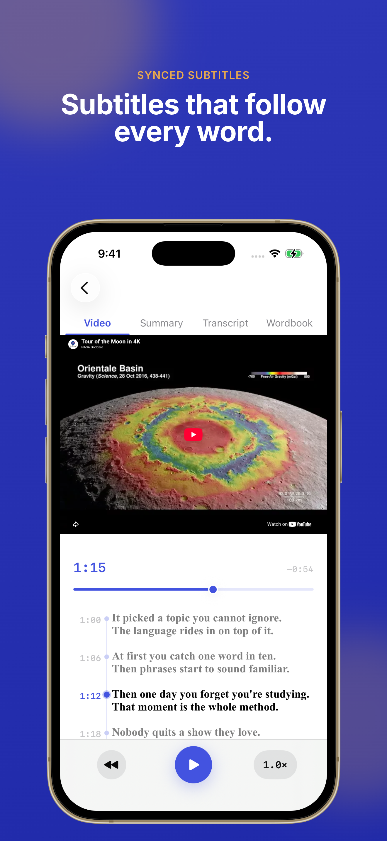 Language Learning with Videos screenshot 2