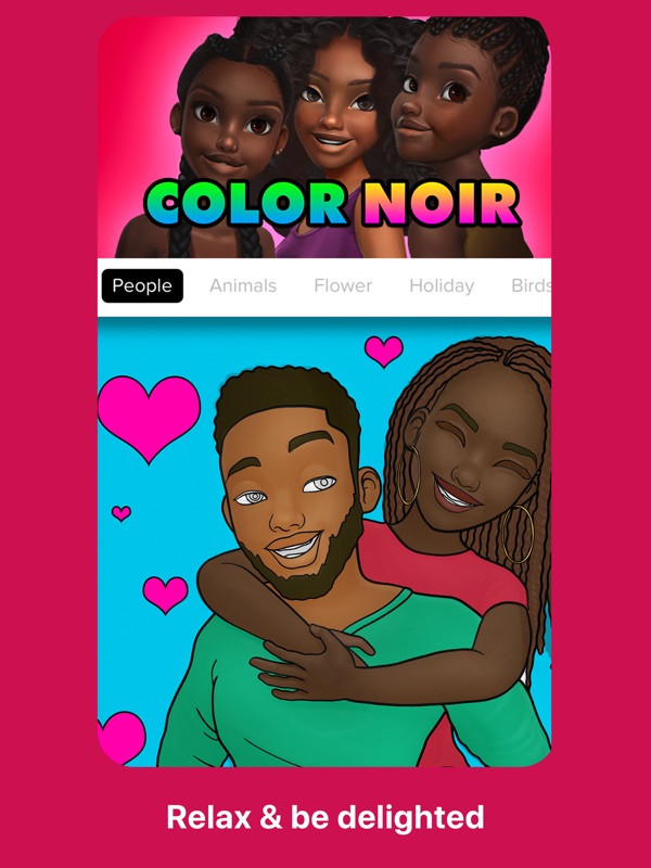Color Noir・Black Coloring Book screenshot 11