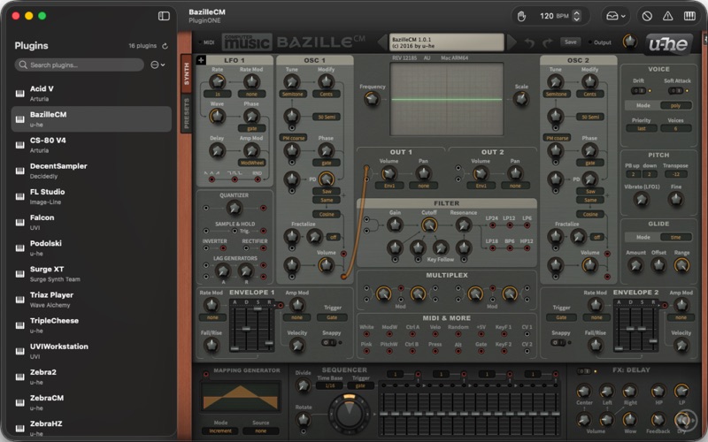 PluginONE screenshot