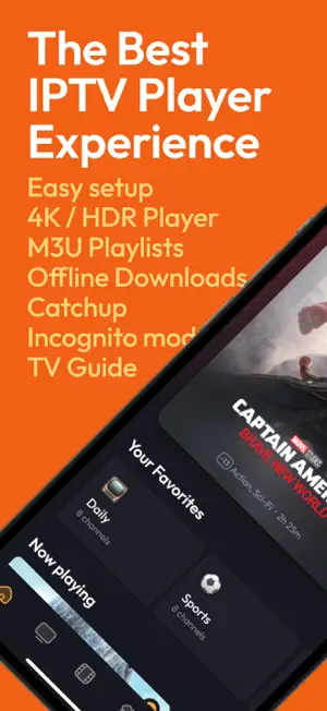 SWIPTV - IPTV Player screenshot 1