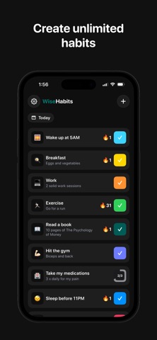 WiseHabits - Habit Tracker Screenshot 4 of 6