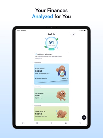 Squirrlo - Budget Planner iPad screenshot 3