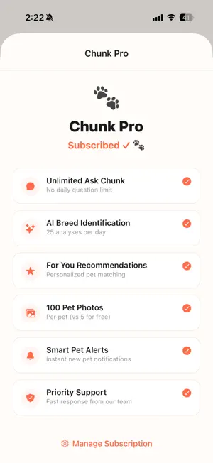 Chunk: Pet Adoption & Health screenshot 2