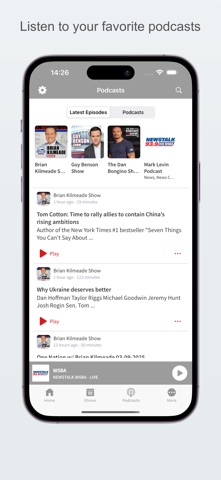 NEWSTALK WSBA screenshot