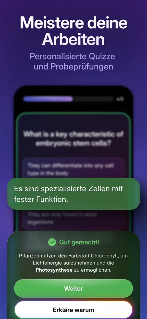 Knowunity: #1 KI Lernapp iPhone App Screenshot 9 – Bildung
