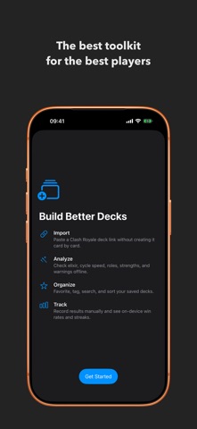 Clash Decks Royale Battle AI iPhone screenshot