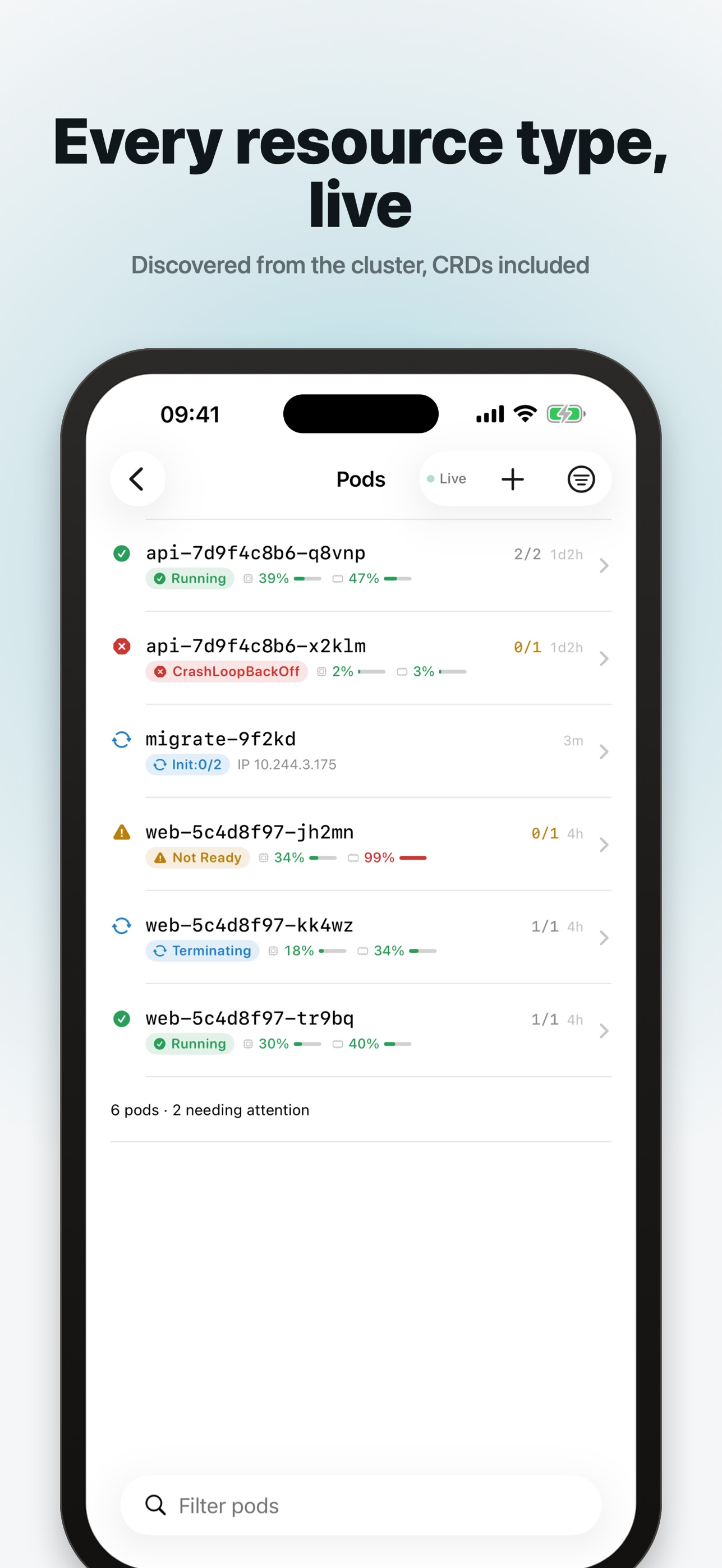 Screenshot 4 of Foredeck — Kubernetes Console