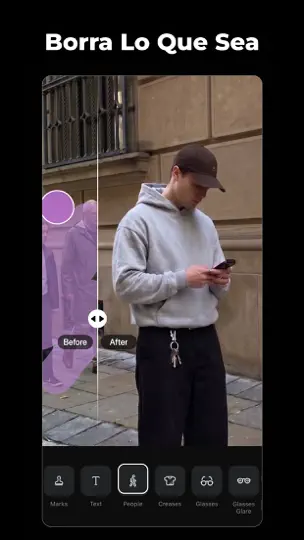Captura de pantalla de Wink: Mejora Y Edita Videos en iPhone 6