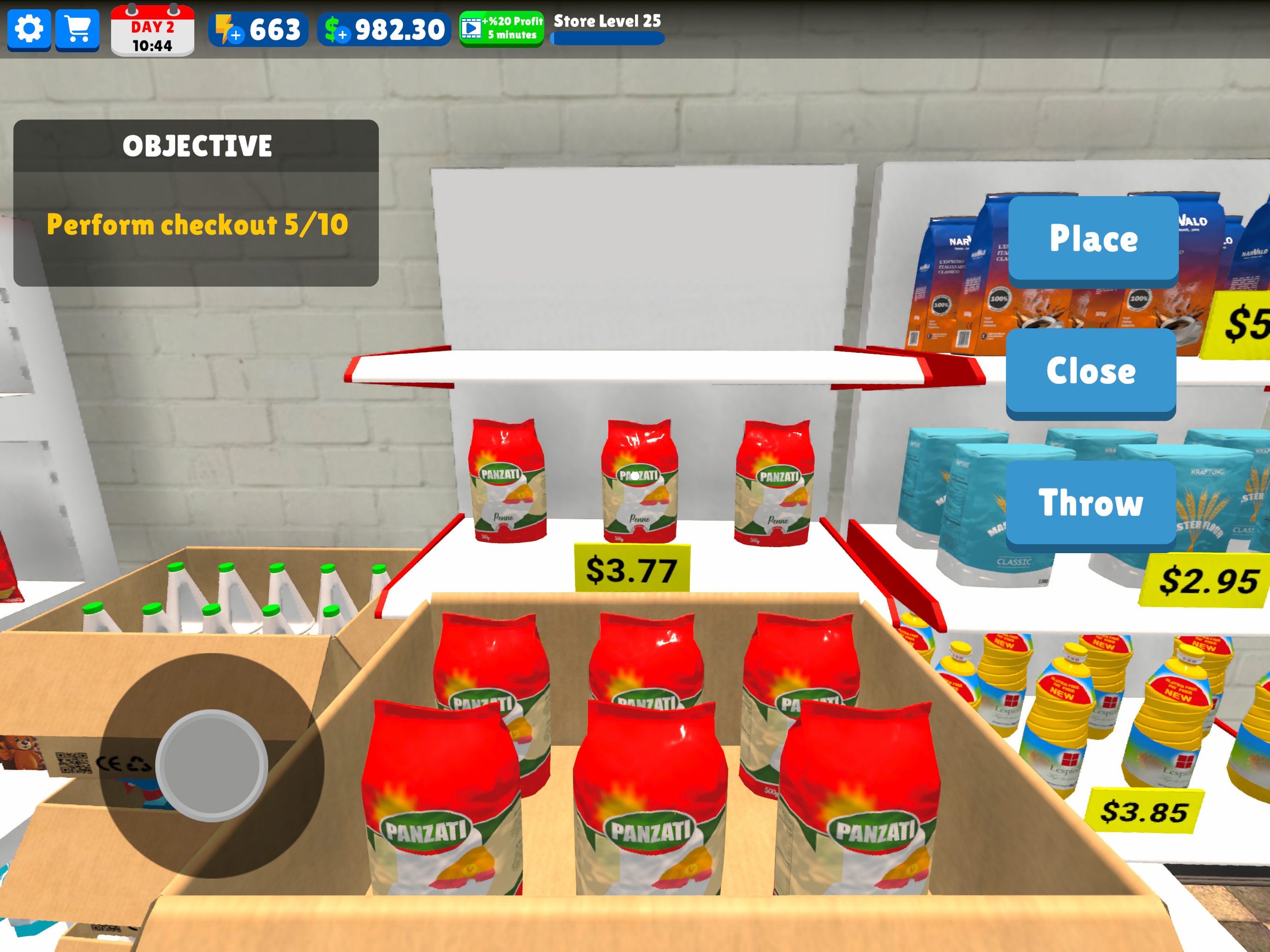 Urban Supermarket Simulator