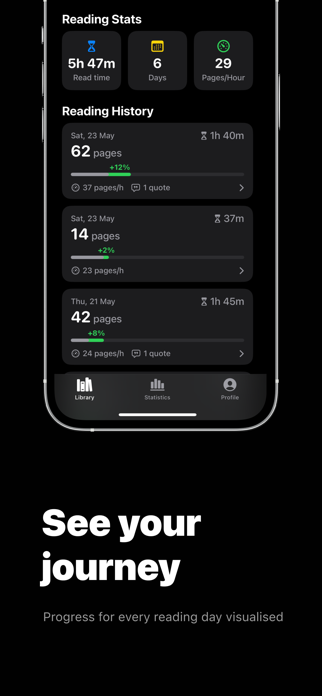 TACET: Reading Tracker Screenshot 4 of 8