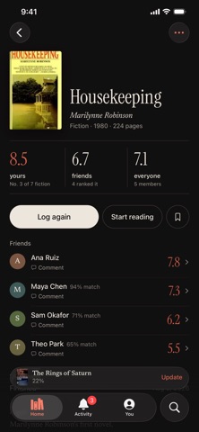 Blackletter: Read with Friends Screenshot 4 of 6