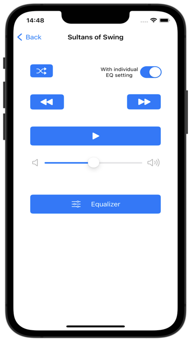 EqualizeMusic Screenshot
