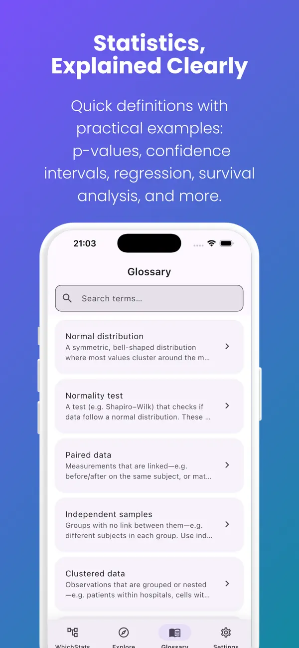 #3. WhichStats (iOS) di: Bezaleel Mambwe