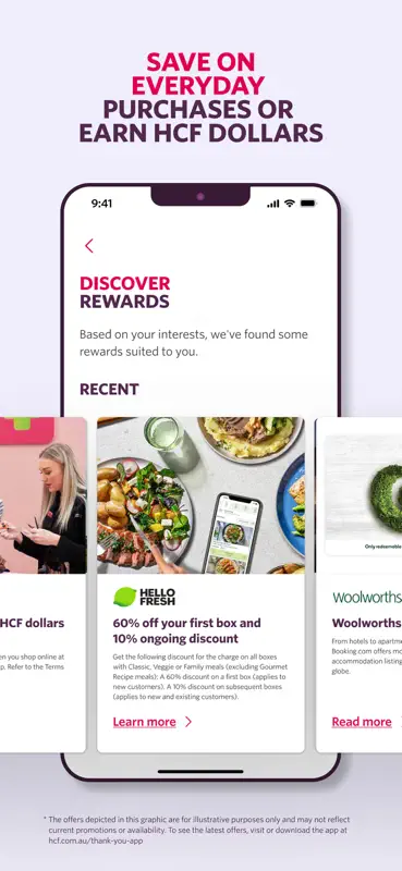 The HCF Thank You app screenshot 4 of 7