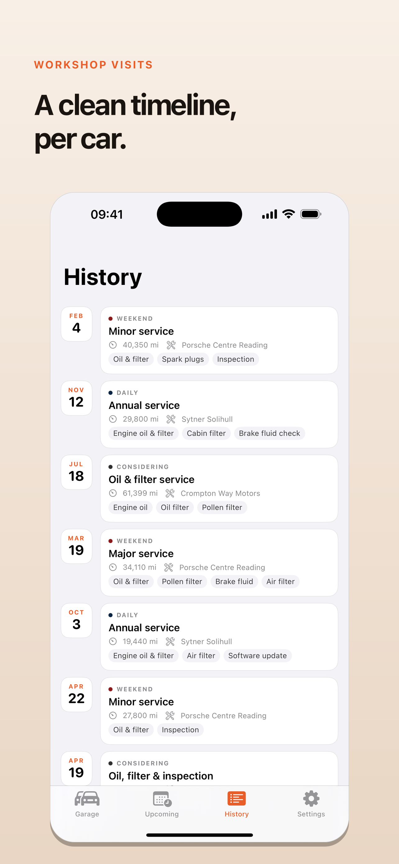 Pitstop - Car Service Tracker
