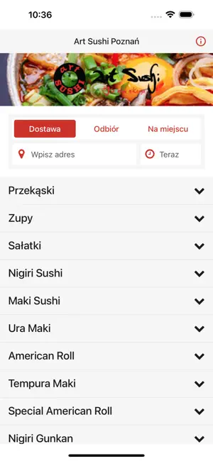 Art Sushi Poznan screenshot 1