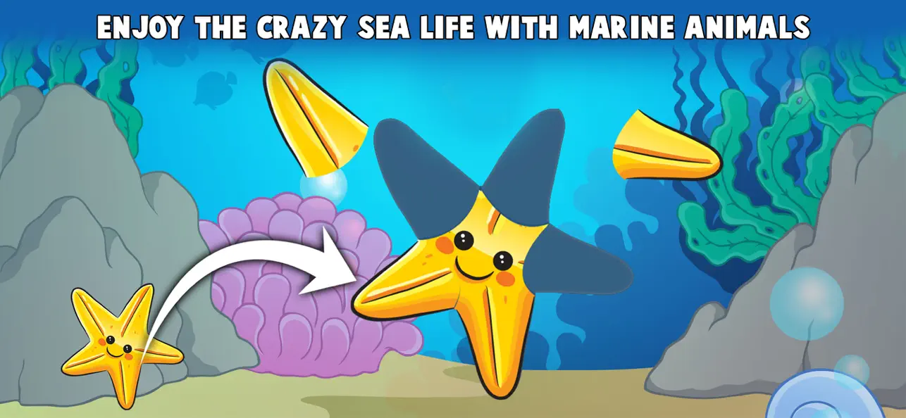 Screenshot #2 pour My Sea Animals Puzzle Games