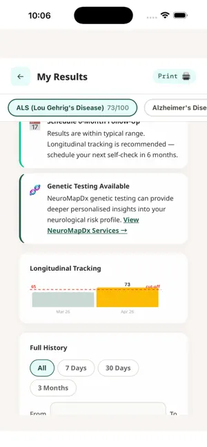 mNeuroMap: Brain Health Check screenshot 3