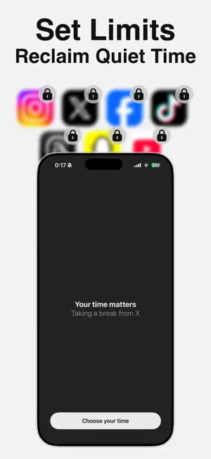 Zentime: Screen Time Control iPhone screenshot 1