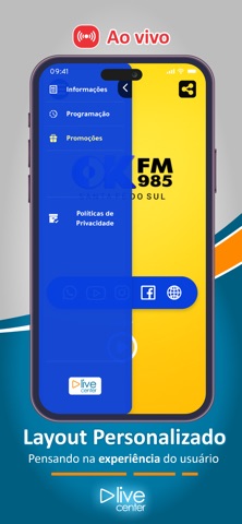 Rede Ok FM iPhone screenshot