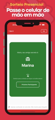 Amigo Secreto Sorteio Screenshot 3 of 5