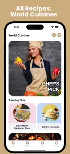 Daily Recipes: World Cuisines screenshot #1 for iPhone