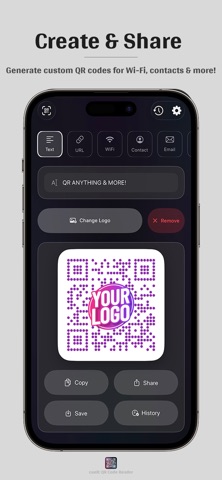cueR: QR Code Reader Screenshot 1 of 3
