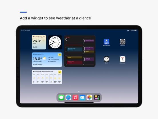 BOM Weather iPad screenshot 9 - Weather app