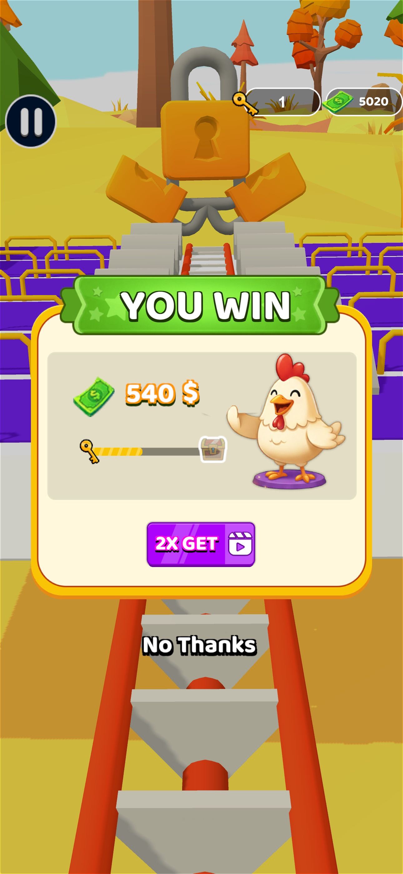 Cute Chicks Roller Coaster screenshot 5