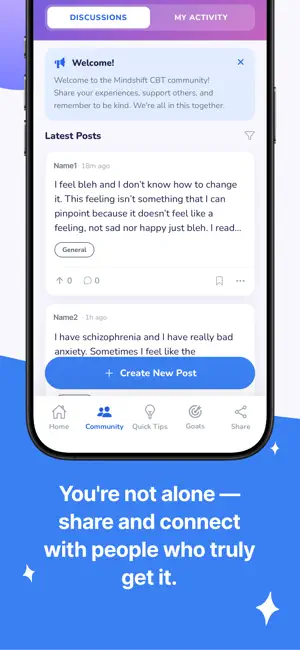 MindShift CBT - Anxiety Relief screenshot 4