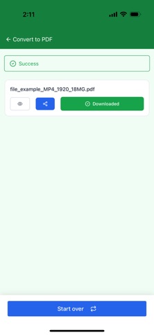 File Converter, Online-Convert screenshot